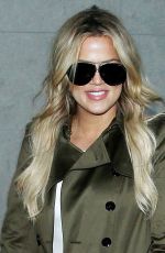 KHLOE KARDASHIAN Arrives at Los Angeles International Airport 05/31/2015