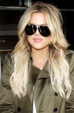 KHLOE KARDASHIAN Arrives at Los Angeles International Airport 05/31/2015