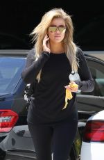 KHLOE KARDASHIAN Heading to a Gym in Westlake Village 06/25/2015