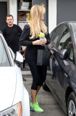 KHLOE KARDASHIAN Leaves a Hair Salon in Beverly Hills 06/04/2015
