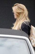 KHLOE KARDASHIAN Leaves a Hair Salon in Beverly Hills 06/04/2015