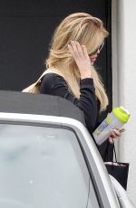 KHLOE KARDASHIAN Leaves a Hair Salon in Beverly Hills 06/04/2015