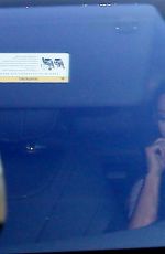 KIM KARDASHIAN Arrives at Kanye West