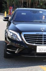 KIM KARDASHIAN Arrives at Kanye West