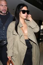 KIM KARDASHIAN Arrives at LAX Airport in Los Angeles 06/22/2015