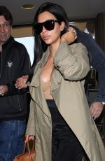 KIM KARDASHIAN Arrives at LAX Airport in Los Angeles 06/22/2015