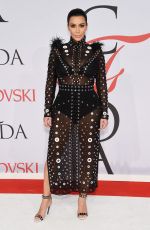 KIM KARDASHIAN at CFDA Fashion Awards 2015 in New York