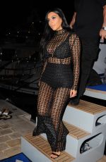 KIM KARDASHIAN at dailymail.com Seriously Popular Yacht Party in Cannes