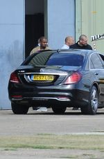 KIM KARDASHIAN at Denham Airfield in England 06/27/2015