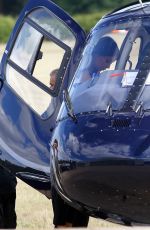 KIM KARDASHIAN at Denham Airfield in England 06/27/2015