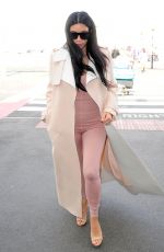 KIM KARDASHIAN at Heathrow Airport in London 06/29/2015
