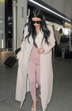 KIM KARDASHIAN at Heathrow Airport in London 06/29/2015