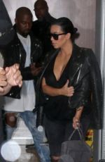 KIM KARDASHIAN Leaves Her Home in New York 06/01/2015