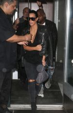KIM KARDASHIAN Leaves Her Home in New York 06/01/2015