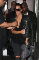 KIM KARDASHIAN Leaves Her Home in New York 06/01/2015
