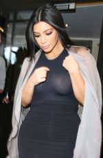 KIM KARDASHIAN Leaves Her Hotel in London 06/27/2015