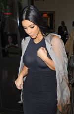 KIM KARDASHIAN Leaves Her Hotel in London 06/27/2015