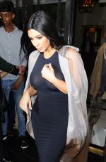 KIM KARDASHIAN Leaves Her Hotel in London 06/27/2015