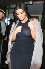 KIM KARDASHIAN Leaves Her Hotel in London 06/27/2015