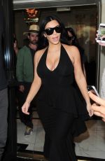 KIM KARDASHIAN Leaves The Dorchester Hotel in London 06/26/2015