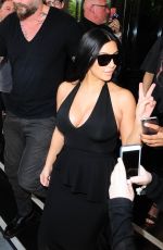 KIM KARDASHIAN Leaves The Dorchester Hotel in London 06/26/2015