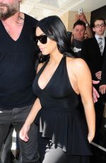 KIM KARDASHIAN Leaves The Dorchester Hotel in London 06/26/2015