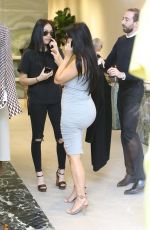 KIM KARDASHIAN Shoping at Celine on Rodeo Drive in Beverly Hills 06/12/2015