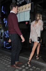 KIMBERLEY GARNER at Kings Road Restaurant in London 06/08/2015