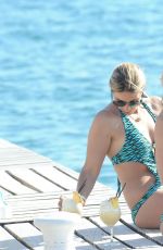 KIMBERLEY GARNER in Bikini at a Boat in Cannes 05/18/2015