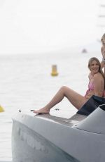 KIMBERLEY GARNER in Bikini on a Boat in Cannes 05/25/2015