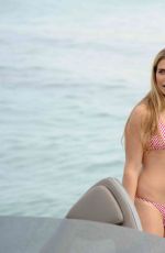KIMBERLEY GARNER in Bikini on a Boat in Cannes 05/25/2015