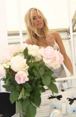 KIMBERLEY GARNER Promotes Her Swimwear Range in Fulham