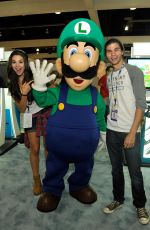 KIRA KOSARIN at 2015 E3 Gaming Convention in Los Angeles