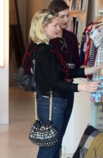 KIRSTEN DUNST Out Shopping in Los Angeles 06/05/2015