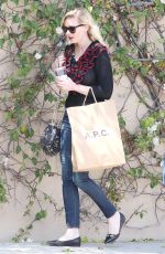 KIRSTEN DUNST Out Shopping in Los Angeles 06/05/2015