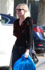 KIRSTEN DUNST Out Shopping in Los Angeles 06/05/2015