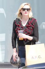 KIRSTEN DUNST Out Shopping in Los Angeles 06/05/2015