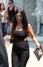 KOURTNEY KARDASHIAN at Dash Store in Los Angeles 06/16/2015