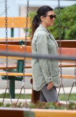 KOURTNEY KARDASHIAN Out and About in Malibu 05/31/2015