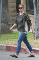 KRISTEN BELL Out and About in Los Angeles 06/05/2015