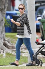 KRISTEN BELL Out and About in Los Angeles 06/05/2015