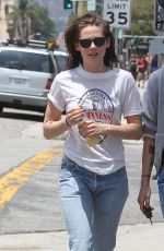 KRISTEN STEWART Out and About in Los Angeles 06/06/2015