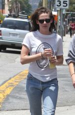 KRISTEN STEWART Out and About in Los Angeles 06/06/2015