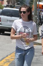 KRISTEN STEWART Out and About in Los Angeles 06/06/2015