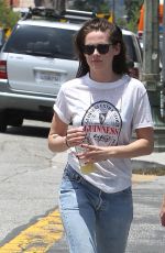 KRISTEN STEWART Out and About in Los Angeles 06/06/2015