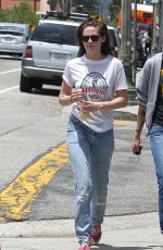 KRISTEN STEWART Out and About in Los Angeles 06/06/2015