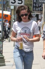 KRISTEN STEWART Out and About in Los Angeles 06/06/2015