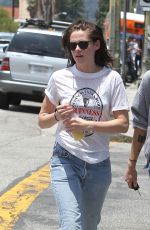 KRISTEN STEWART Out and About in Los Angeles 06/06/2015