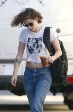 KRISTEN SYEWART on the Set of a Photoshoot in Los Angeles 06/24/2015