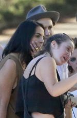 KRISTEN SYEWART on the Set of a Photoshoot in Los Angeles 06/24/2015